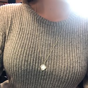 Kendra Scott Kacey Gold Long Pendant Necklace